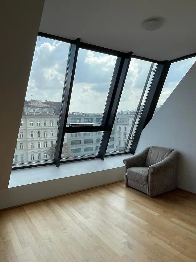 Rooftop Room With Terrace. Vídeň Ubytování v soukromí